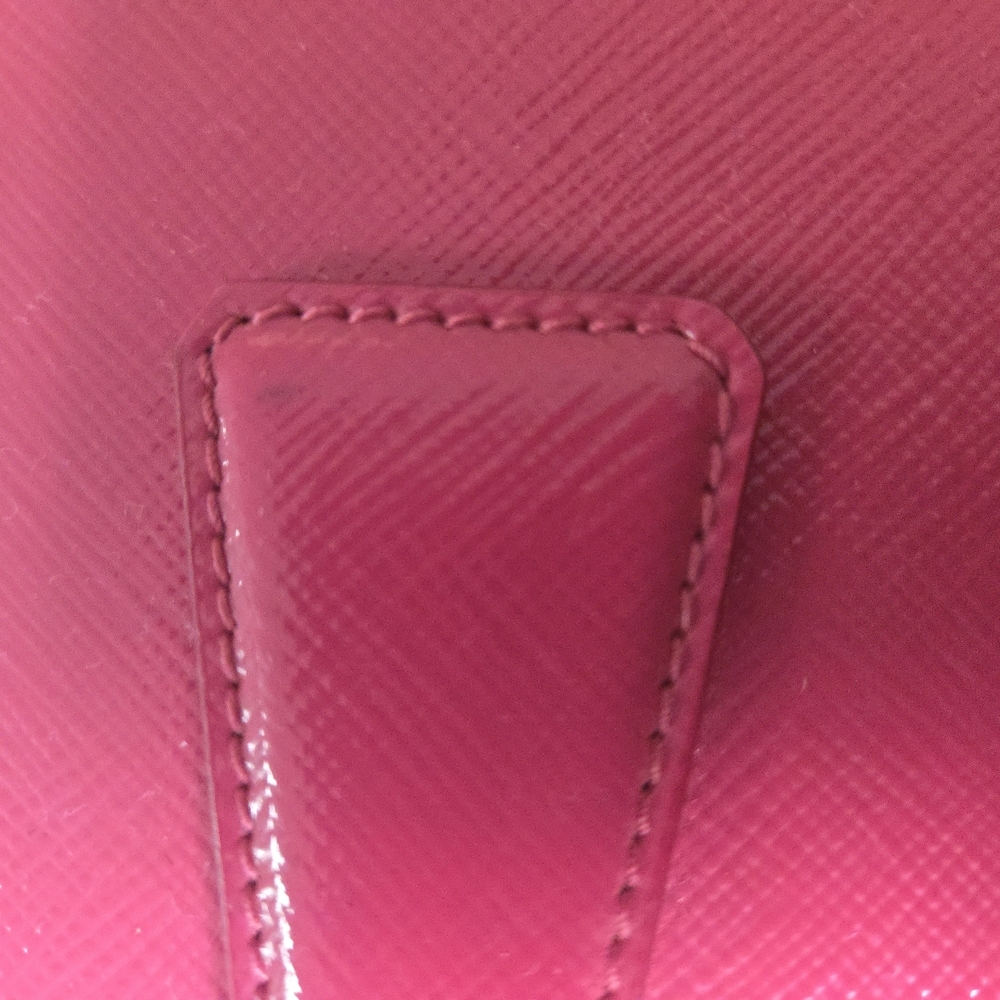 PRADA Promenade Small Saffiano Vernice Bag – Peonia Pink - Picture 15 of 17
